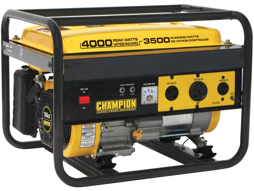 Champion 4000 Watt Generator User Manual